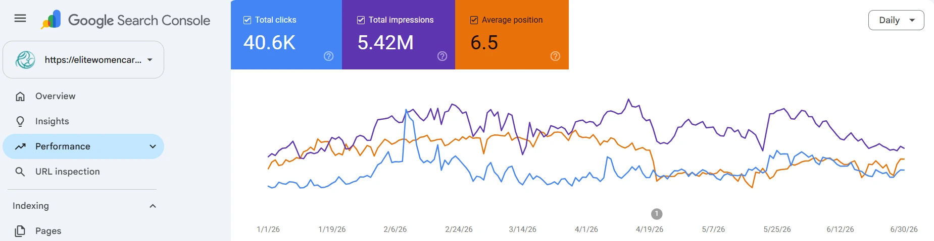 Search Console Referans
