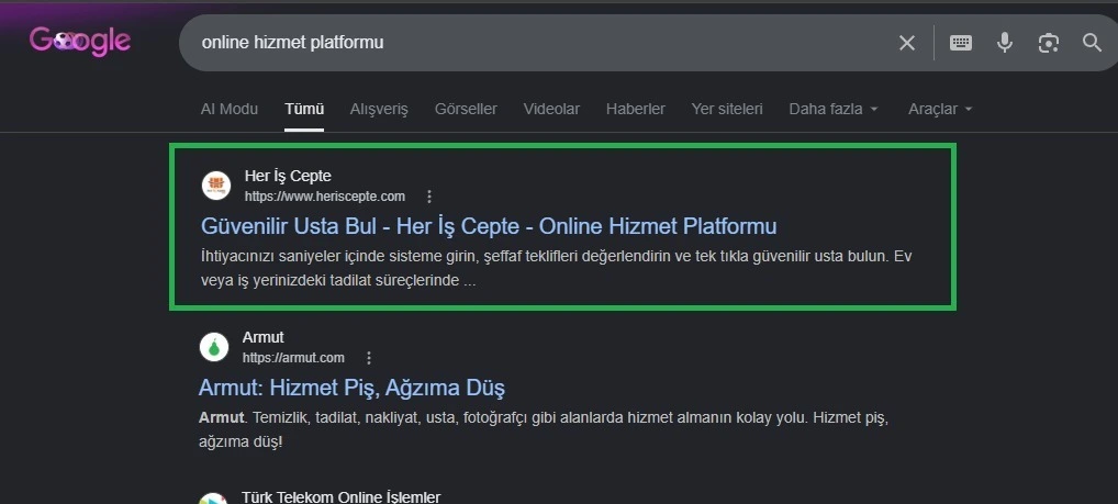 Referans Projesi 1